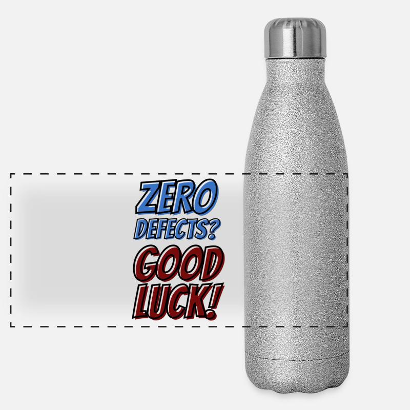 Zero Defects Good luck Panoramic Glitter Thermal Bottle 500 ml