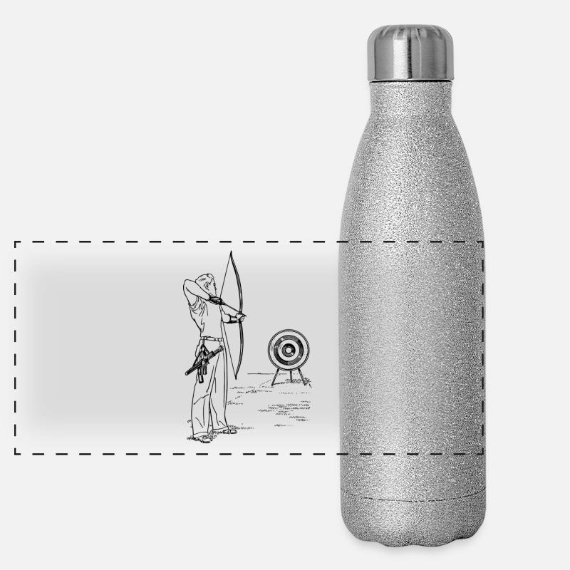 archery Panoramic Glitter Thermal Bottle 500 ml