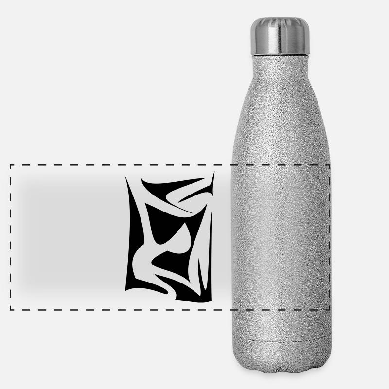 tribal Gourde isotherme panoramique pailletée 500 ml