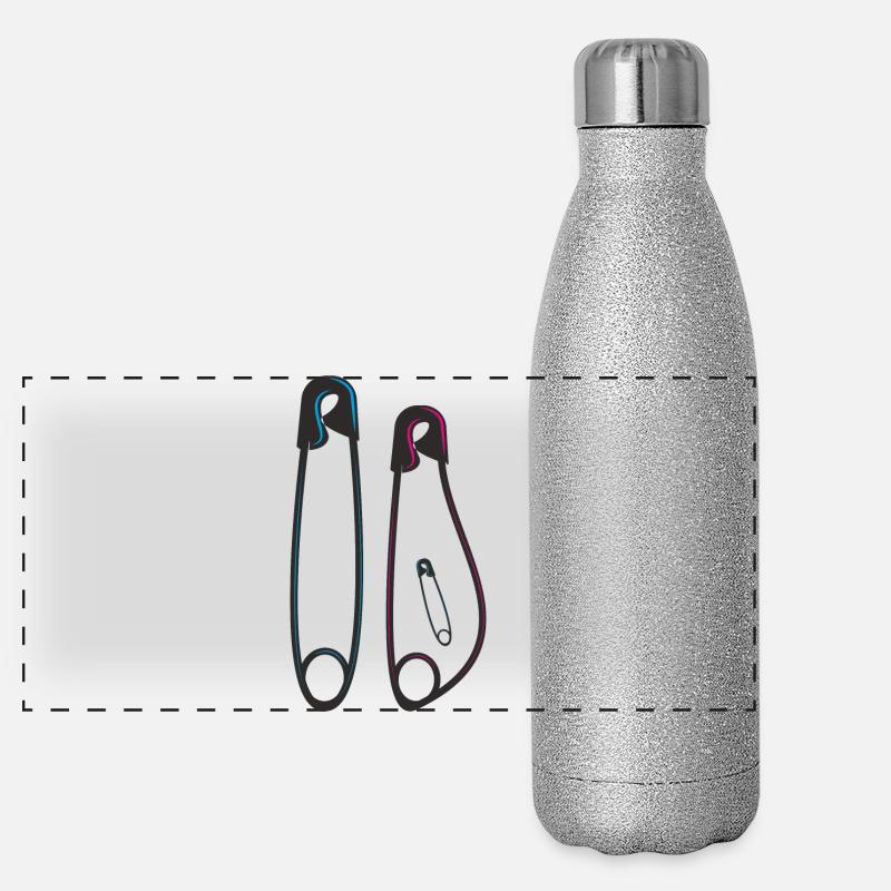 Annonce de grossesse Surprise Gourde isotherme panoramique pailletée 500 ml
