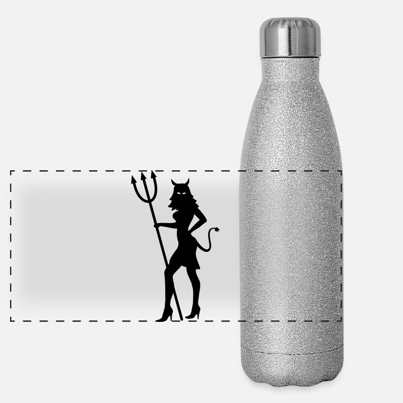 devil Panoramic Glitter Thermal Bottle 500 ml