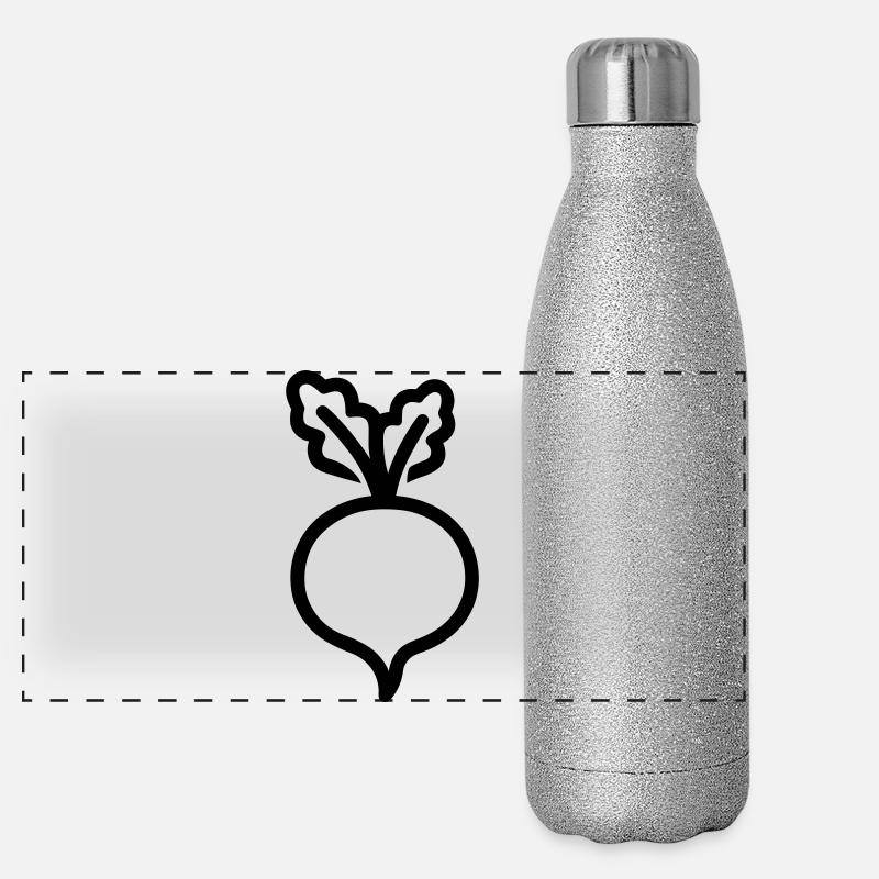 turnip Panoramic Glitter Thermal Bottle 500 ml