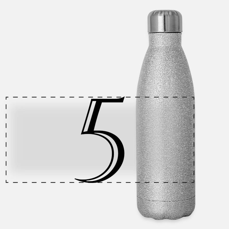 5. JUBILÄUM. 5 JAHRE. 5. JUBILÄUM Panorama Glitzer Isolierflasche 500 ml