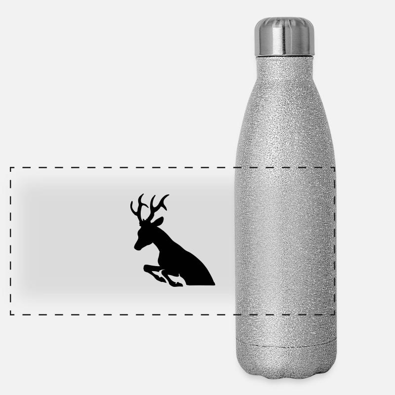 Roebuck Panoramic Glitter Thermal Bottle 500 ml