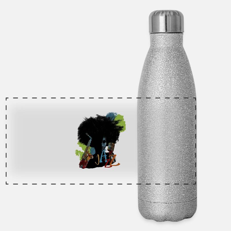 Jazz Gourde isotherme panoramique pailletée 500 ml
