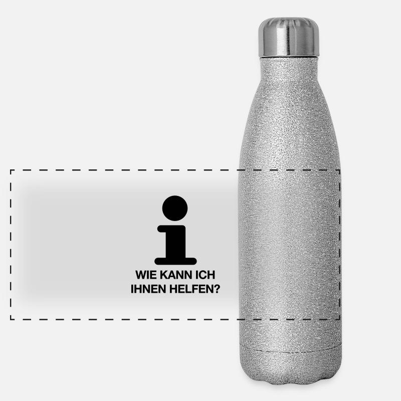 info Panorama Glitzer Isolierflasche 500 ml