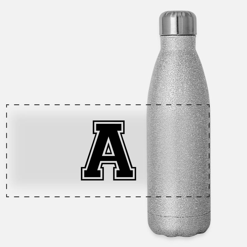 a Panoramic Glitter Thermal Bottle 500 ml