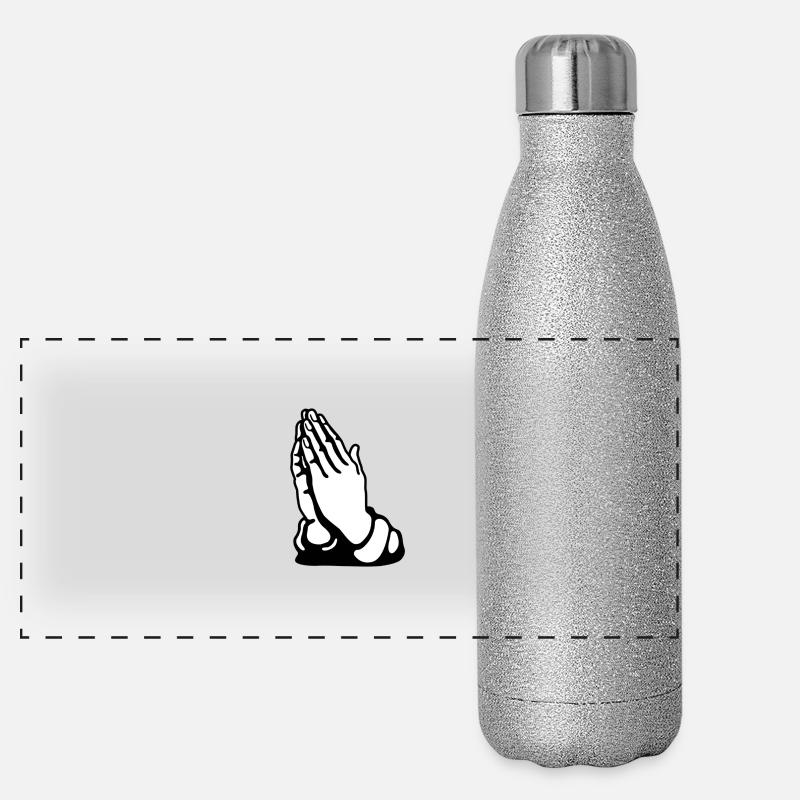 prier Gourde isotherme panoramique pailletée 500 ml