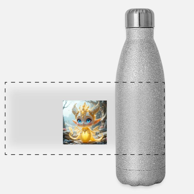 Aventurica Panorama Glitzer Isolierflasche 500 ml