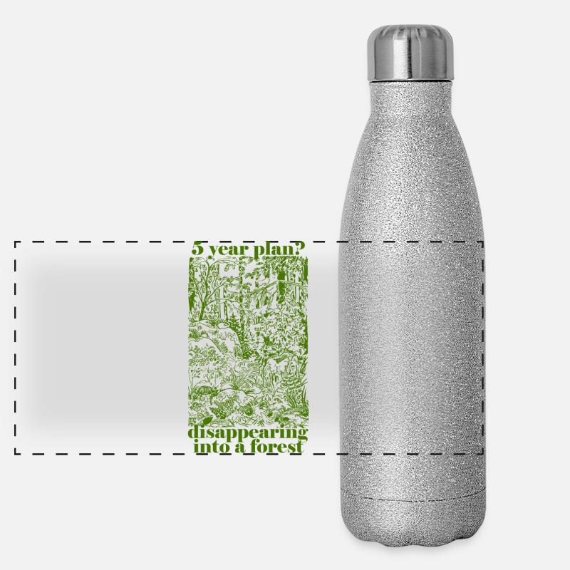5Y PLAN? Panoramic Glitter Thermal Bottle 500 ml