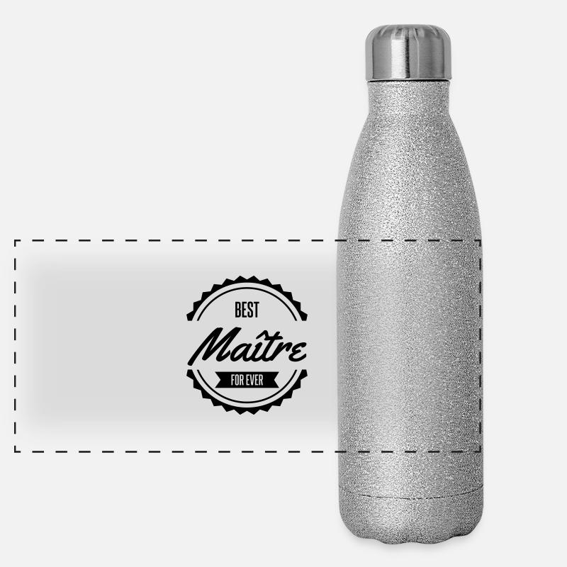 best maître Gourde isotherme panoramique pailletée 500 ml