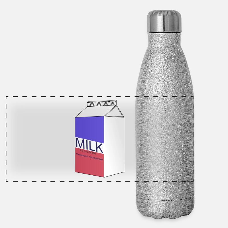lait Gourde isotherme panoramique pailletée 500 ml