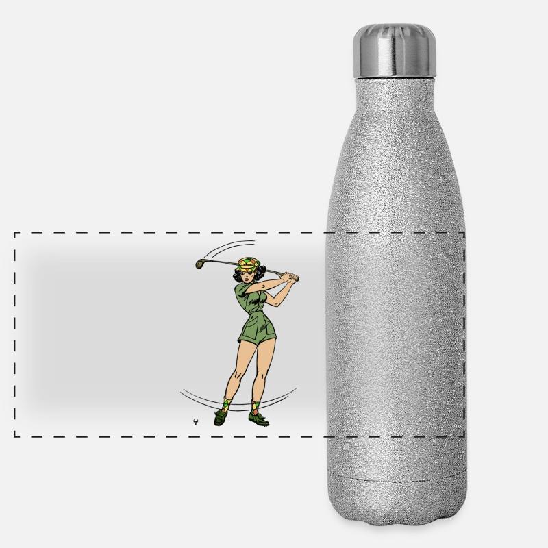 golfeur Gourde isotherme panoramique pailletée 500 ml