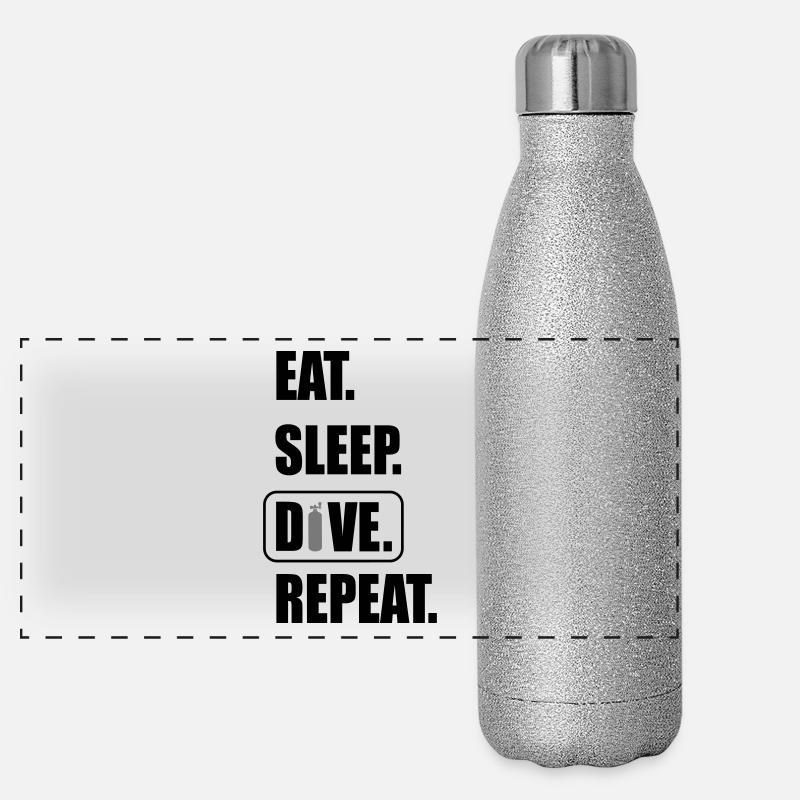 dive Panorama Glitzer Isolierflasche 500 ml