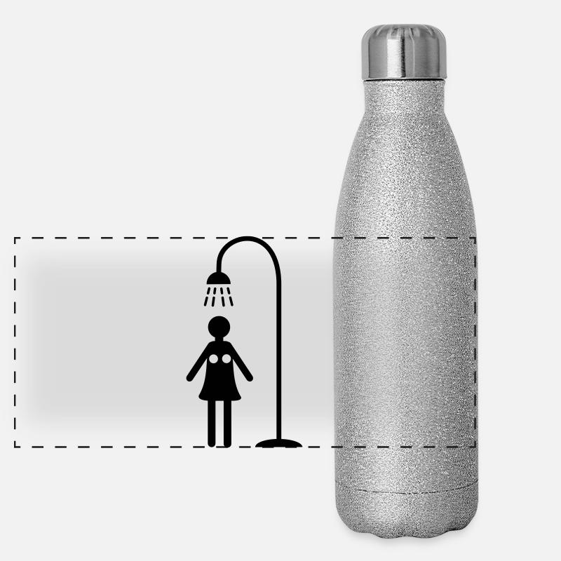 shower Panoramic Glitter Thermal Bottle 500 ml