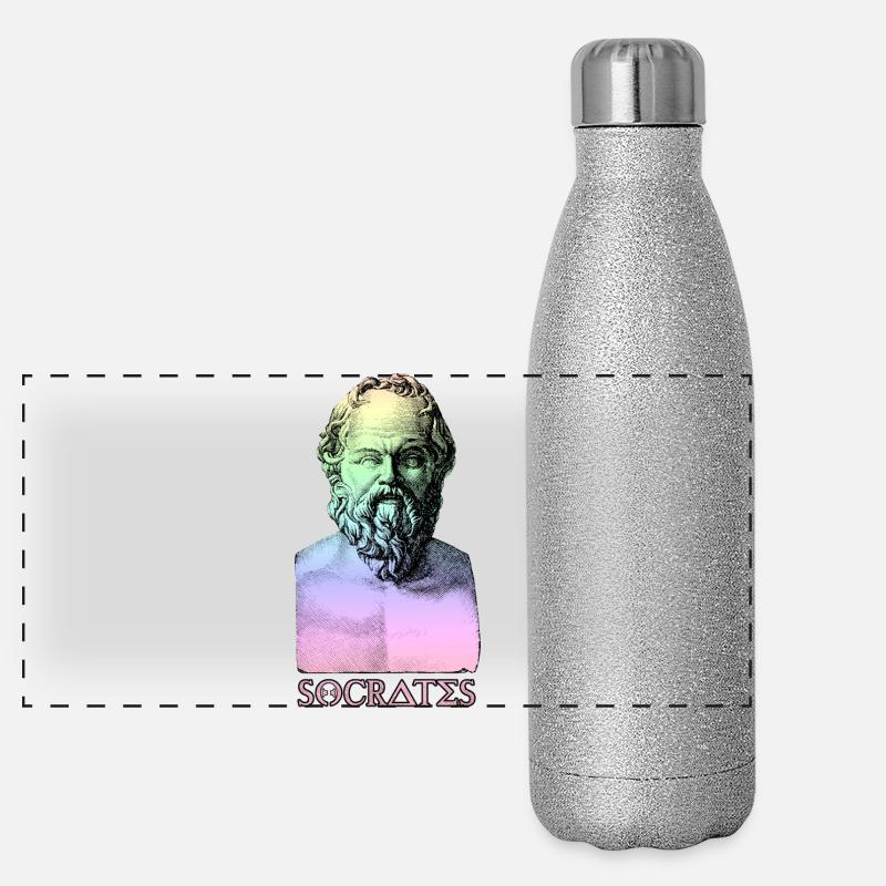 Socrates Panoramic Glitter Thermal Bottle 500 ml