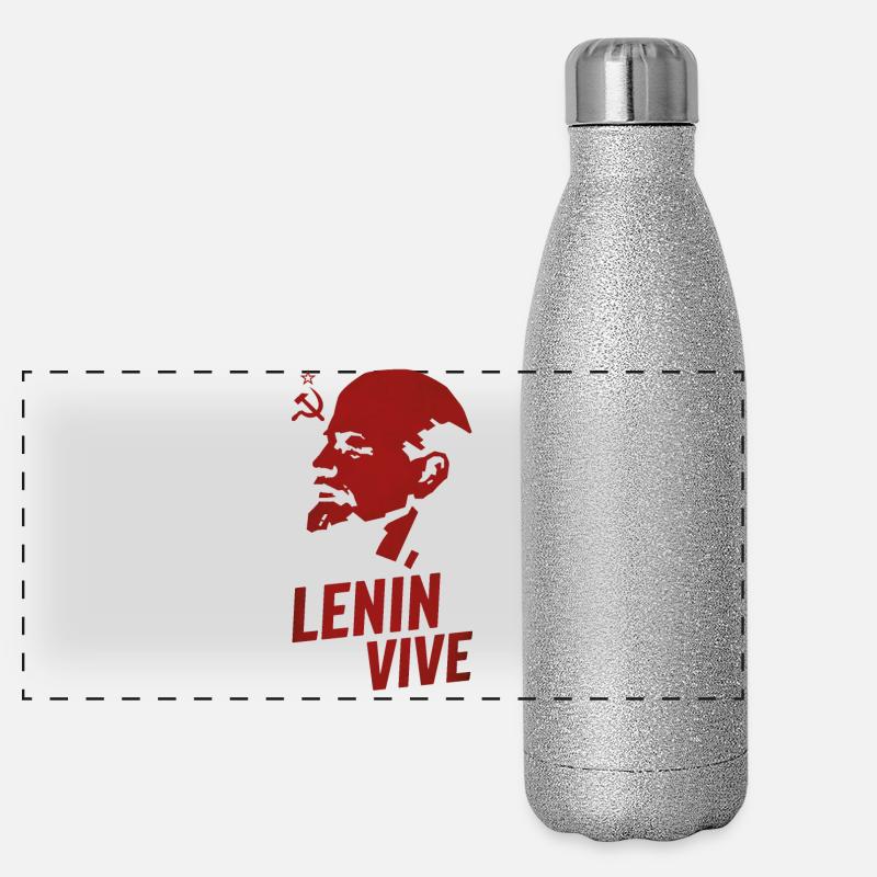 Lenin Lives Panoramic Glitter Thermal Bottle 500 ml