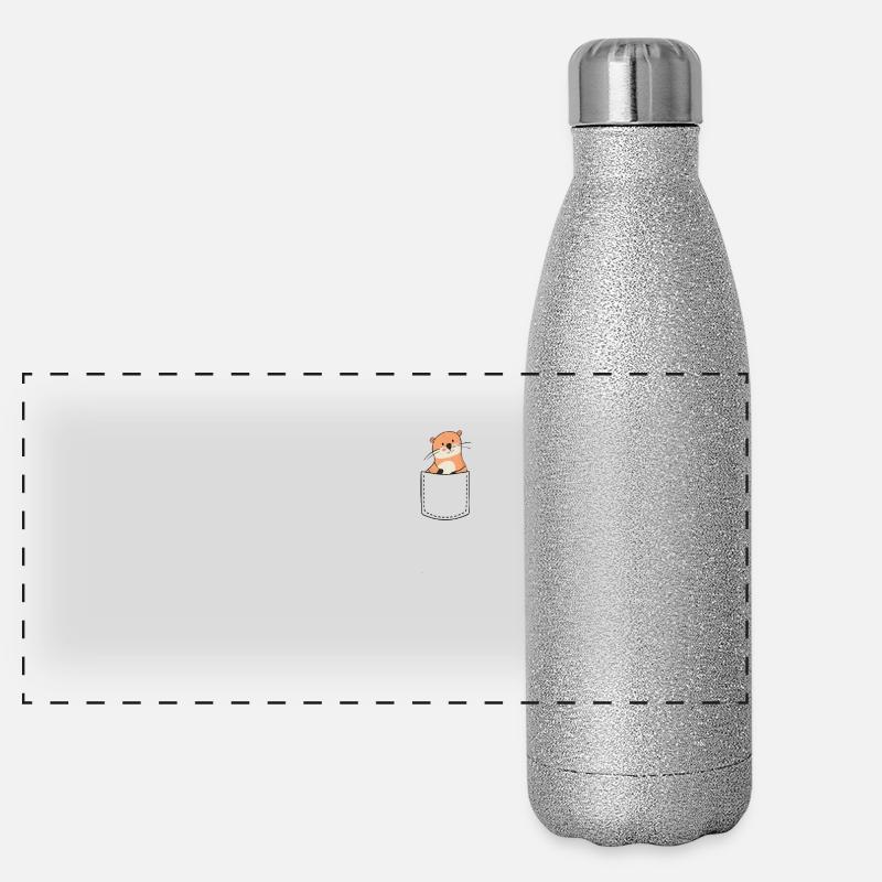 Otter Panorama Glitzer Isolierflasche 500 ml