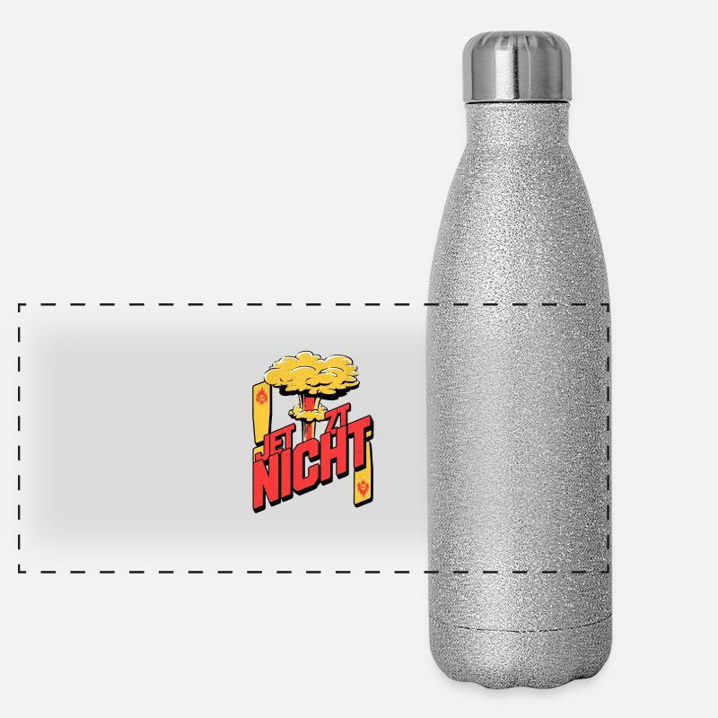 Jetzt nicht! Panorama Glitzer Isolierflasche 500 ml