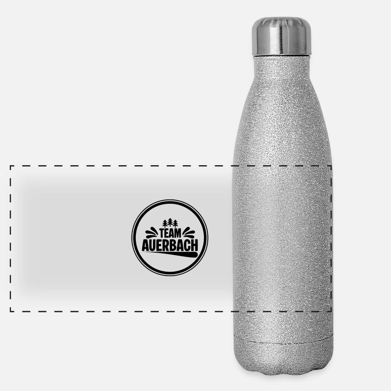 Team Auerbach Panorama Glitzer Isolierflasche 500 ml