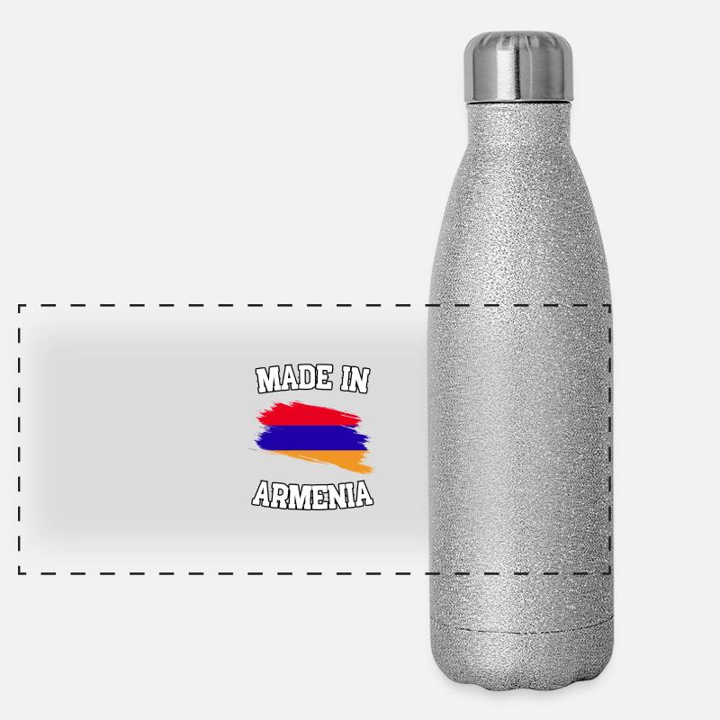 Made in Armenia Panorama Glitzer Isolierflasche 500 ml