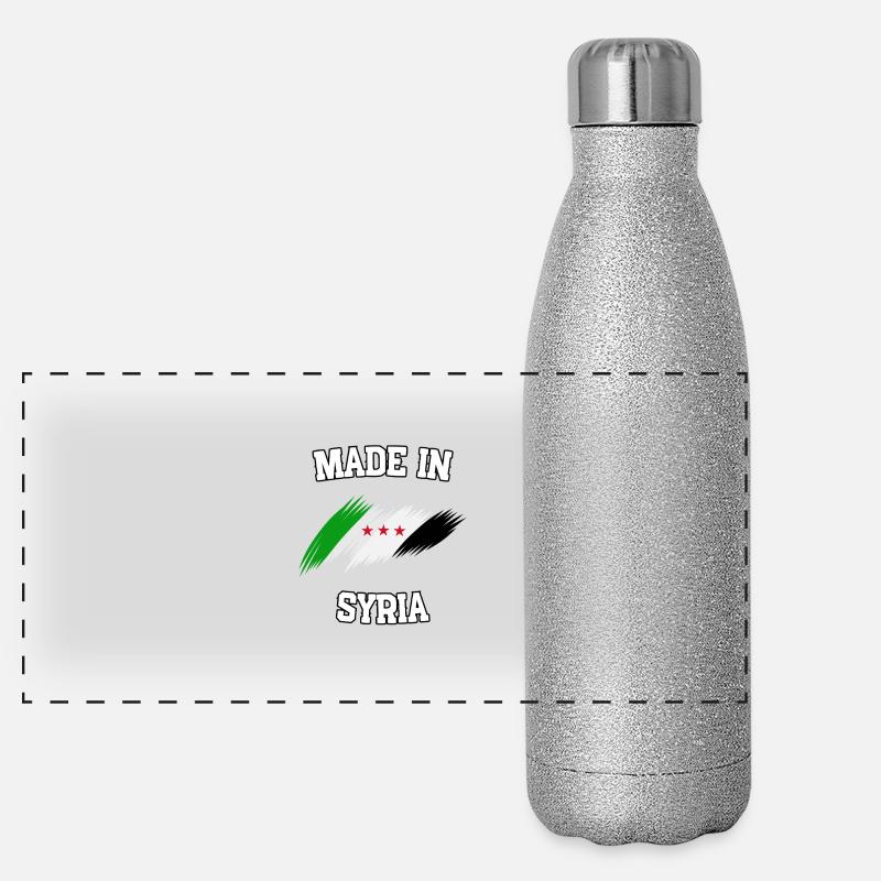 Fabriqué en Syrie Gourde isotherme panoramique pailletée 500 ml