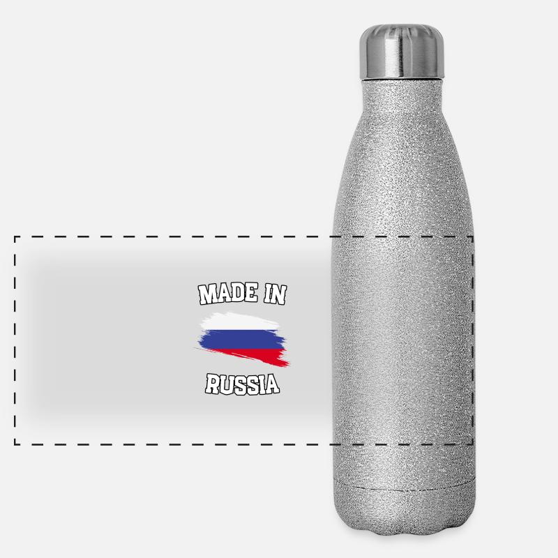 Fabriqué en Russie Gourde isotherme panoramique pailletée 500 ml