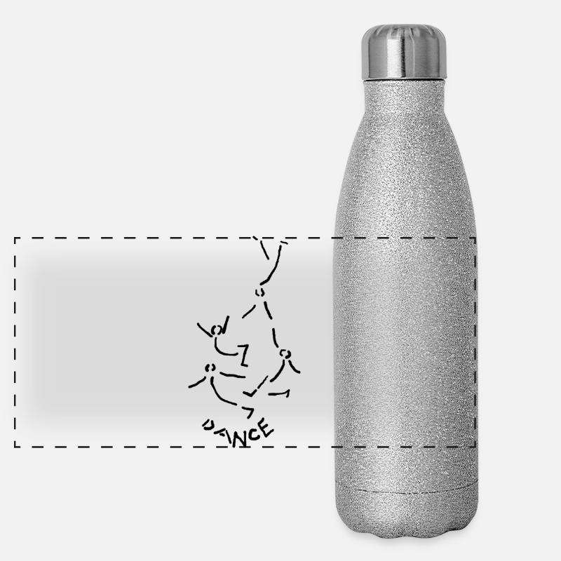 Danse Danse Danse Gourde isotherme panoramique pailletée 500 ml
