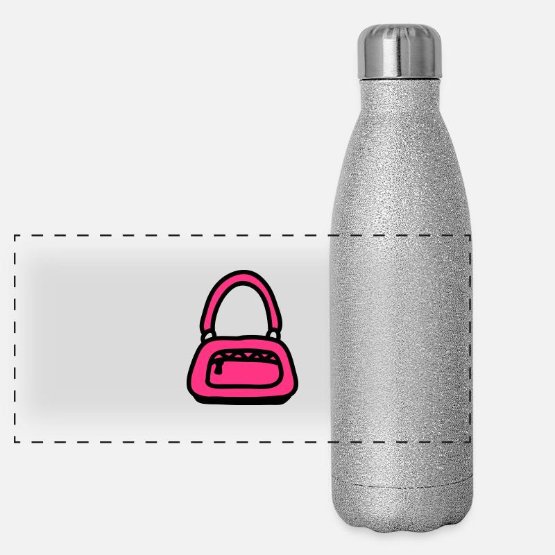 Sac à main Gourde isotherme panoramique pailletée 500 ml