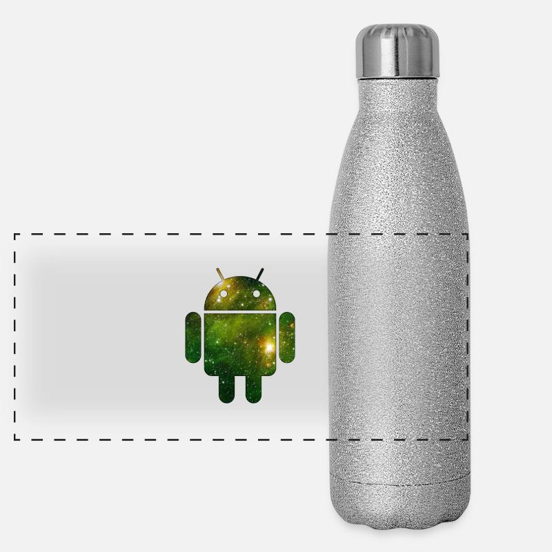 Android Panorama Glitzer Isolierflasche 500 ml