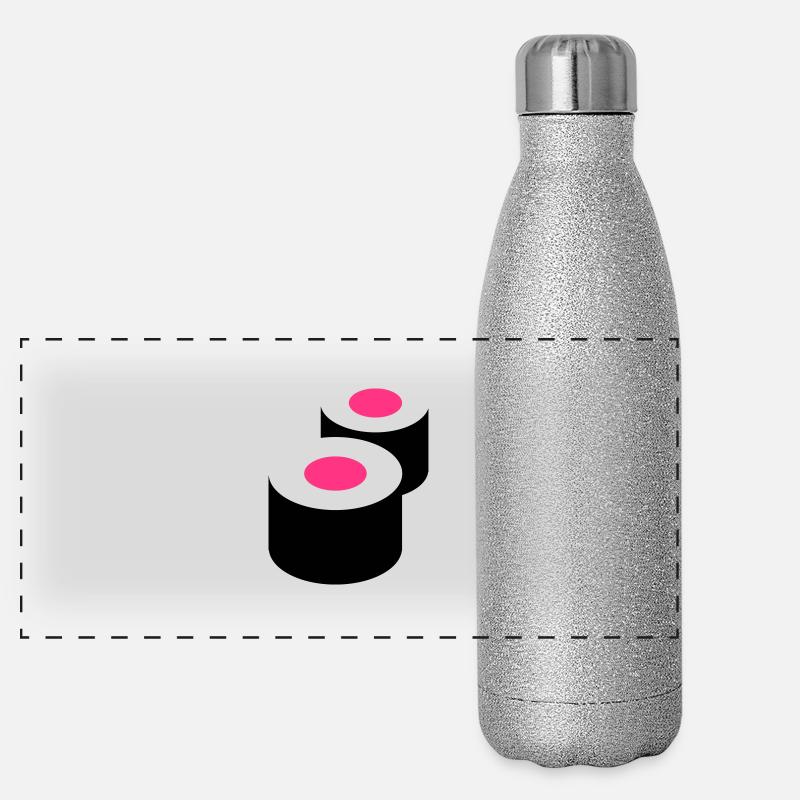 Sushi Panoramic Glitter Thermal Bottle 500 ml