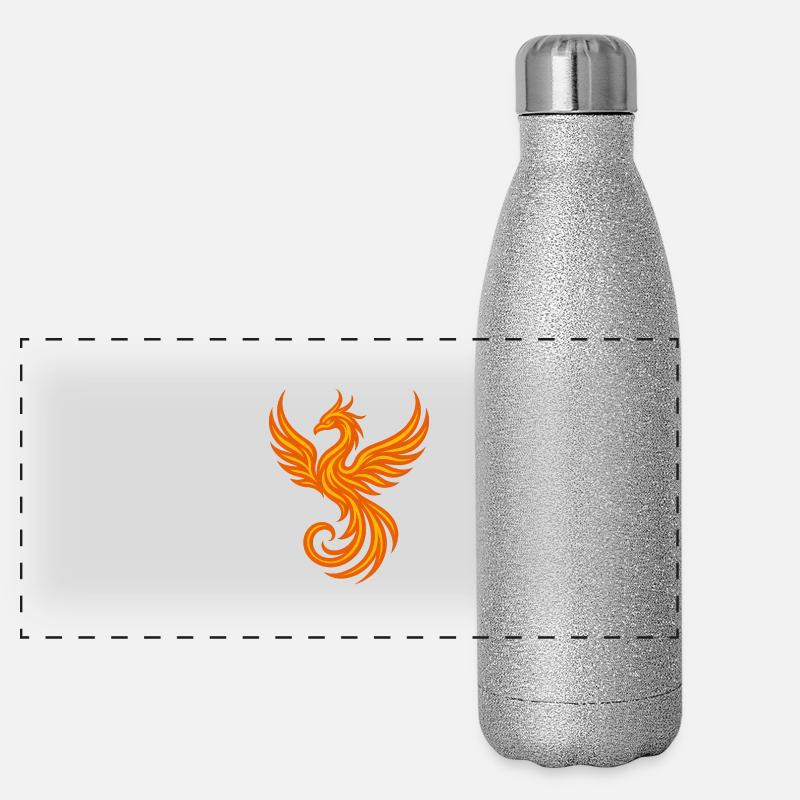 phoenix Panorama Glitzer Isolierflasche 500 ml