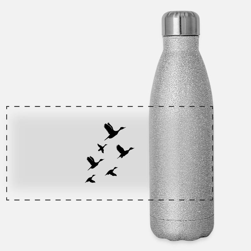 Flying Ducks Panoramic Glitter Thermal Bottle 500 ml