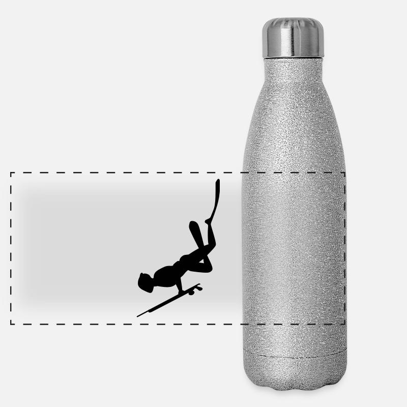 Chasseur sous-marin Gourde isotherme panoramique pailletée 500 ml