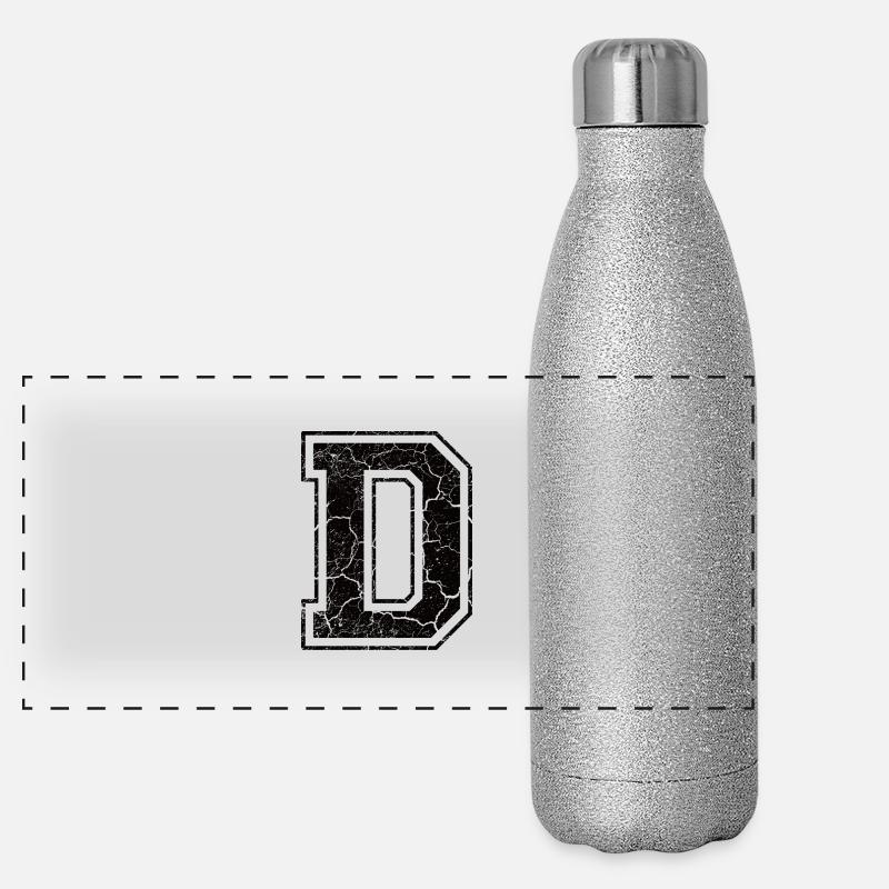 Point D in the grunge look Panoramic Glitter Thermal Bottle 500 ml