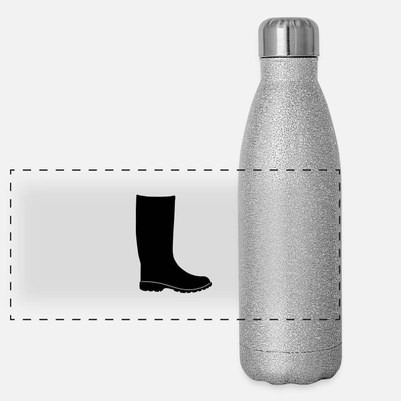 bottes en caoutchouc Gourde isotherme panoramique pailletée 500 ml