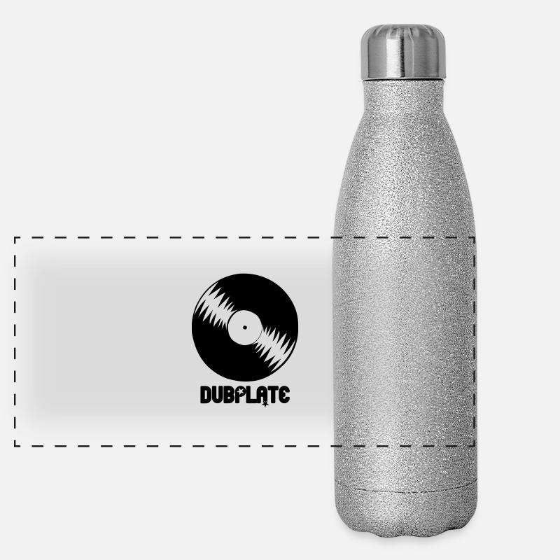 Dubplate Gourde isotherme panoramique pailletée 500 ml