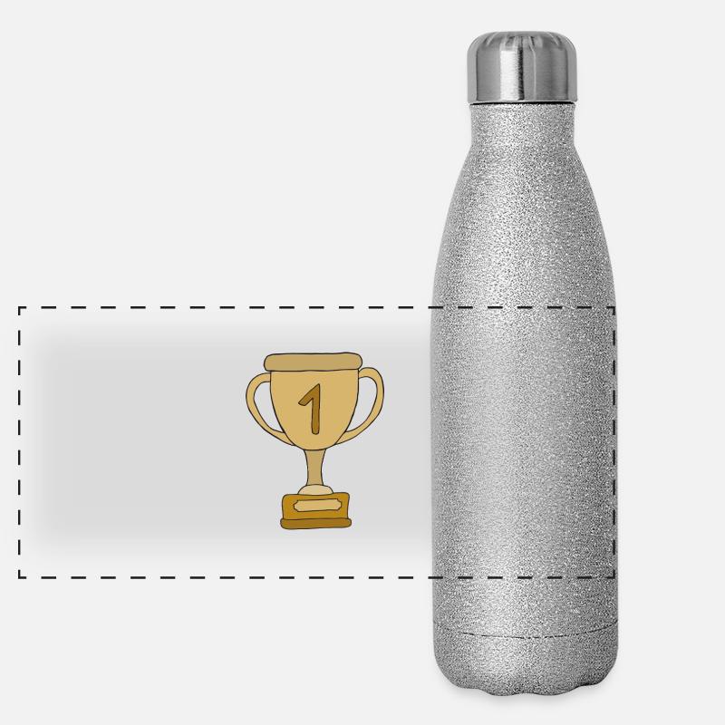 Première place dans la coupe Gourde isotherme panoramique pailletée 500 ml