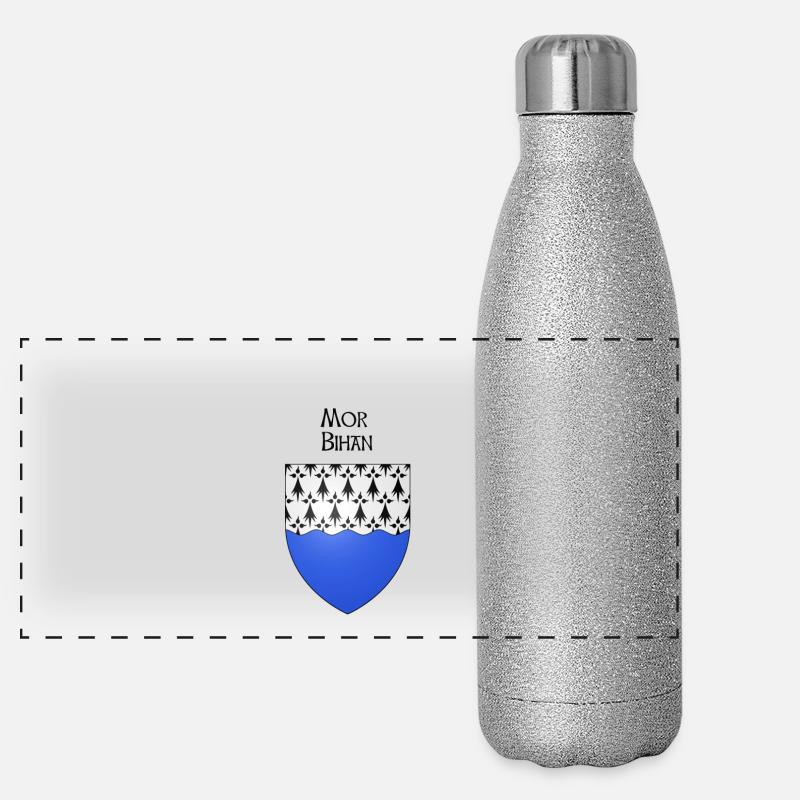 mehr Bihan Panorama Glitzer Isolierflasche 500 ml