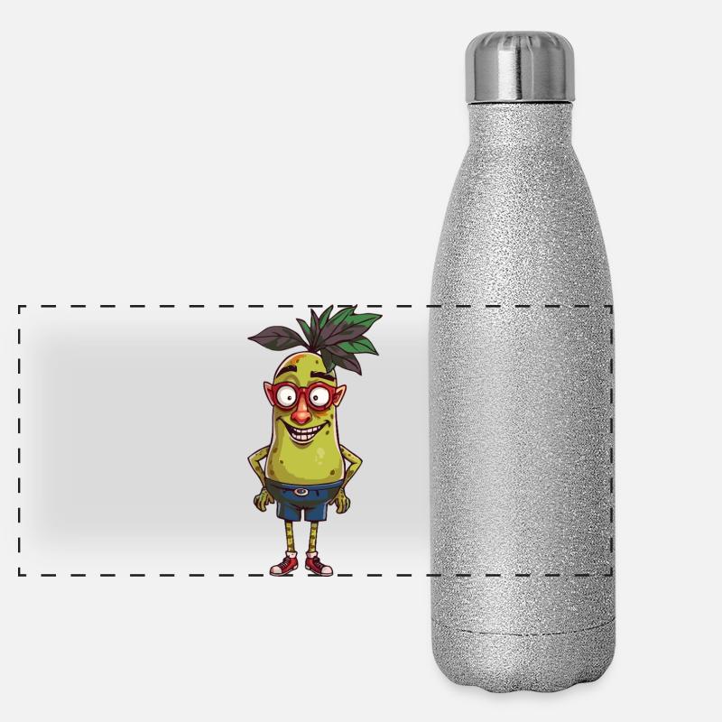 fruit Panoramic Glitter Stainless Steel Thermal Bottle