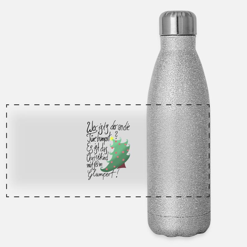 Christkind Glumpert Panorama Glitzer Isolierflasche 500 ml