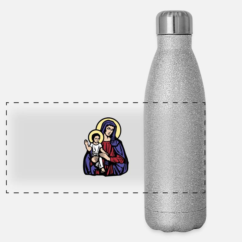 Mary and Jesus Gourde isotherme panoramique pailletée 500 ml