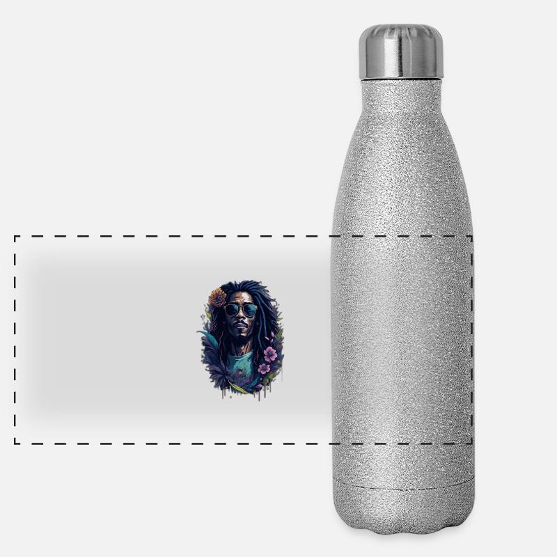 Mélodies enchanteresses BOB Gourde isotherme panoramique pailletée 500 ml