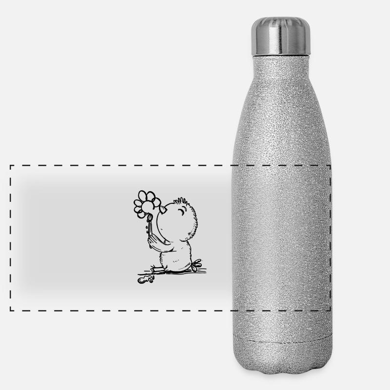little cute chick Panoramic Glitter Thermal Bottle 500 ml