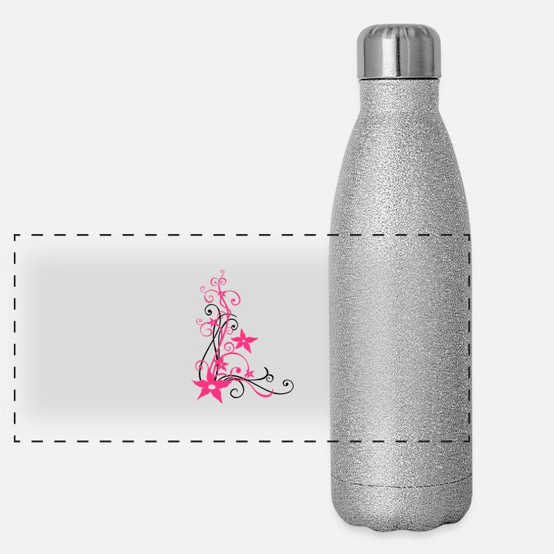 Vrille Gourde isotherme panoramique pailletée 500 ml