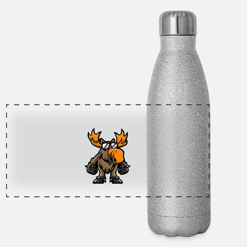 Orignal Cool Animal Gourde isotherme panoramique pailletée 500 ml