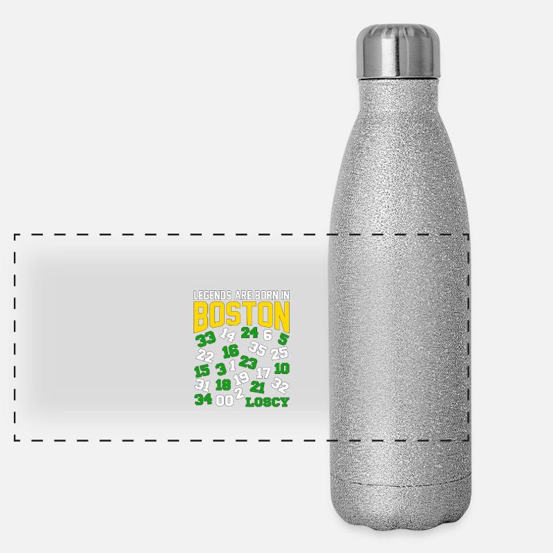 DES LÉGENDES NAISSENT À BOSTON - BASKET Gourde isotherme panoramique pailletée 500 ml