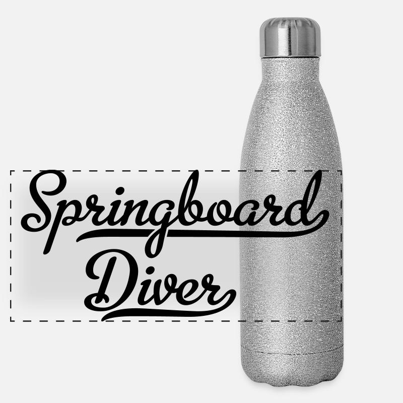 Diver Panoramic Glitter Thermal Bottle 500 ml
