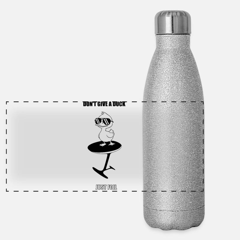 Funny Duck wingfoil Gourde isotherme panoramique pailletée 500 ml