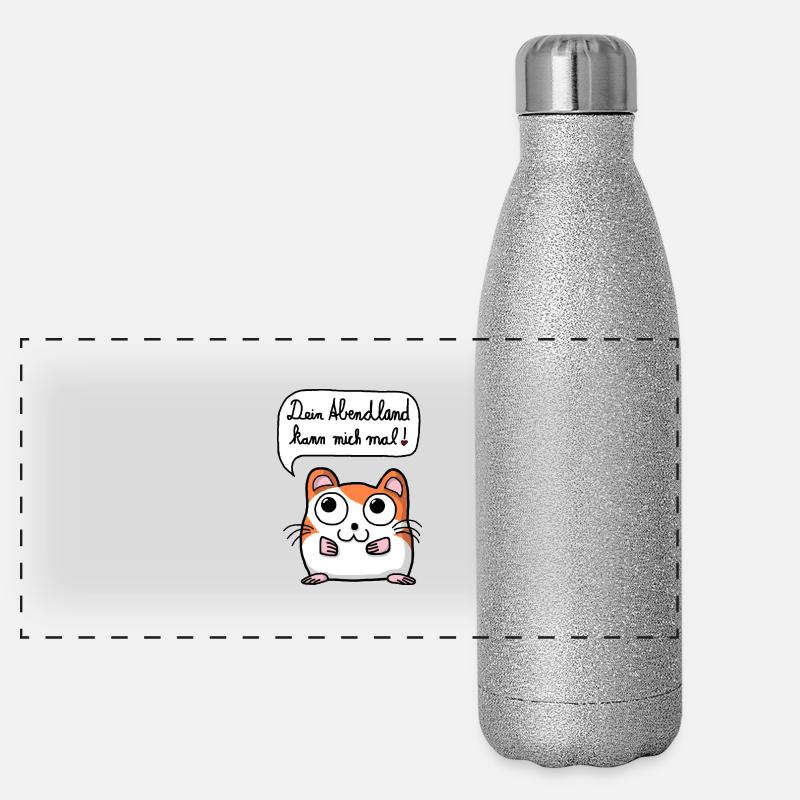 Dein Abendland Panorama Glitzer Isolierflasche 500 ml